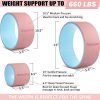 Yoga Wheel Set 3 Pack, Sports Yoga Roller Set