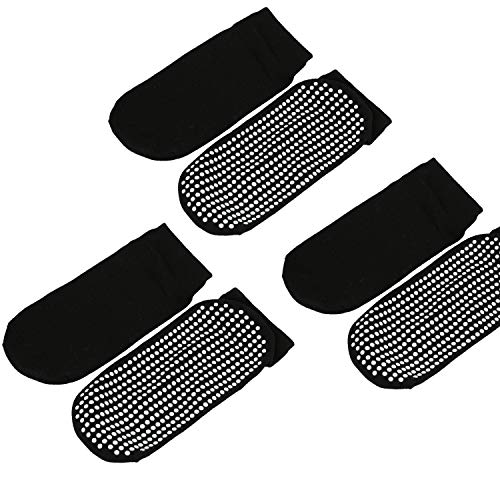 51Ik5AKQV2L Multipack of Non Slip Yoga Socks for Women, Men and Girls