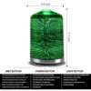 MAXWINER Essential Oil Diffuser 3D Glass Galaxy 250ml