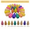 Pomegranate Ceramic Backflow Incense Burner with 30 Incense Cones – Aromatherapy Ornament for Relaxation