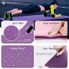 TANJALI Yoga Mat,72"x26"x1/3" Inch Extra Thick Yoga Mat