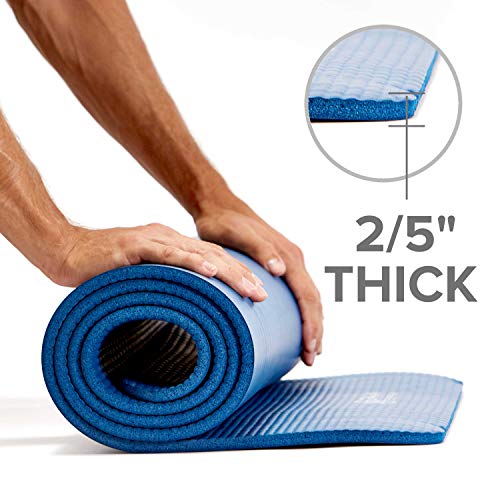 51JZQguVwTL Gaiam Essentials Thick Yoga Mat Fitness, Exercise Mat