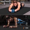 Large Yoga Mat for Pilates Stretching Home Gym Workout