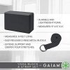 Yoga Practice with Gaiam Yoga Block + Yoga Strap Set - Achieve Deeper Poses and Increased Range of Motion! 🧘‍♂️🔗