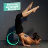 URBNFit Yoga Wheel and Strap Set - Designed for Yoga Wheel Pose