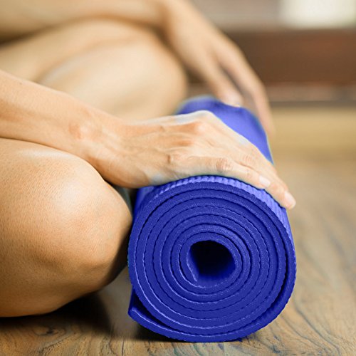 Non-slip Yoga Mat with Carry Strap