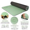 Gruper TPE Yoga Mat ,Pro Yoga Mat Eco Friendly Non Slip