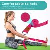 Yoga Exercise Straps in Pink for Stretching