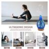 Essential Oil Diffuser 3D Glass Aromatherapy Ultrasonic
