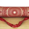 ICC Black Gold Mandala Full-Zip Exercise Yoga Mat Carry Bag