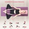Yoga Bolster Pillow and 8 Feet Yoga Strap