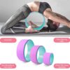 ADKINC Yoga Wheel Set 3 Pack, ABS Yoga Wheel for Stretching