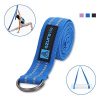 A AZURELIFE Premium Polyester Cotton 2 in 1 Yoga Mat Strap