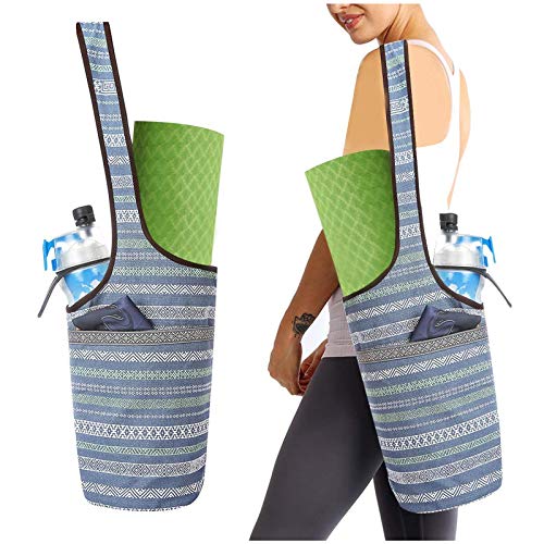 Yoga Mat Bag with Large Size Pocket and Zipper Pocket