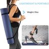 Yoga Mat with Carrying Non Slip 1/4 Inch Thick Eco Friendly