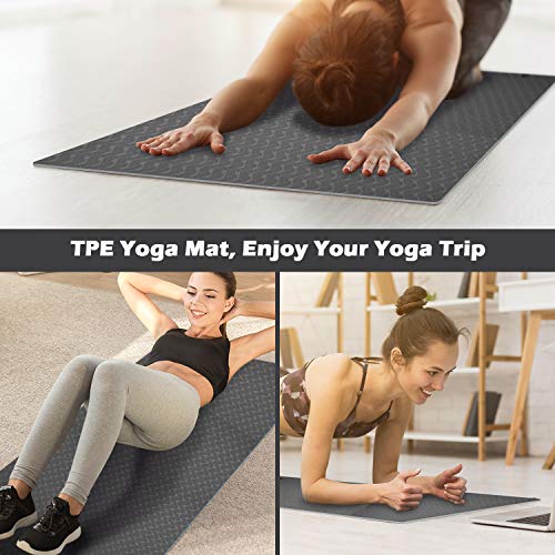 Yoga Mat Thick Non Slip Exercise at Home