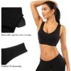 BESTENA Comfort Bra, 2 Pack Seamless Removable Pads Sleep Bras