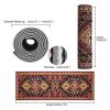 Ananda Premium Print Yoga Mat Non Slip 6mm Extra Thick