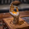 Yoga Candle Holder Buddha Tabletop