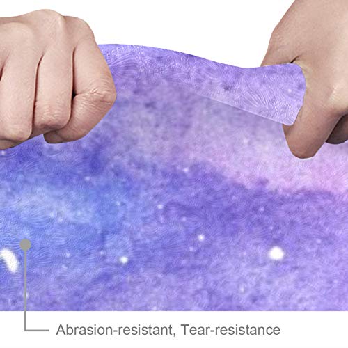 Yoga Mat, Forest Trees The Night Sky Landscape