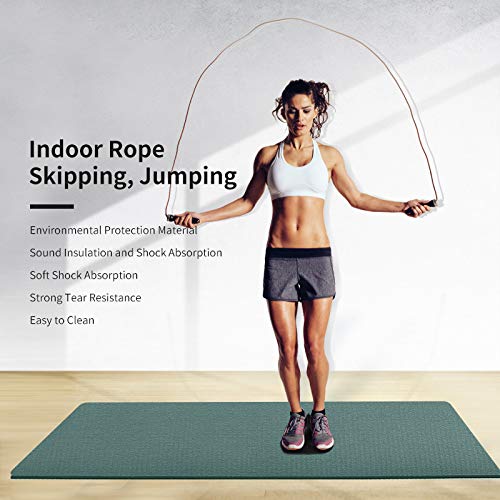 51Mwq9olT7L LERYG Yoga Mat Large Fitness Exercise Mat Durable