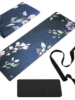 June, Juniper Travel Yoga Mat Foldable Lightweight