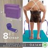 Gaiam Essentials Yoga Block 2 Pack, Yoga Strap Set