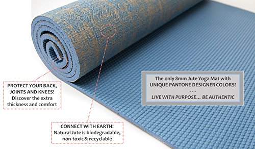 LOTTUS LIFE Natural Eco Jute Fiber Premium Yoga