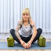 Leewadee Yoga Block Set of 2 Pilates Brick Meditation