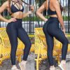 Msicyness Women's High Waist Yoga Pants