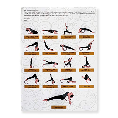 FitMesh Yoga Wheel - Mandala Printed Chirp Wheel