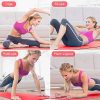 Banana Yoga Mat - Red Dual Color TPE Non-Slip Fitness Mat for Yoga, Gymnastics, and Floor Exercises