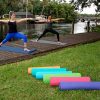 Clever Yoga Mat Non Slip - Longer And Wider Than Other Exercise Mats