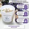 Yoga Hero Crystal Candle, Soy Wax Candle