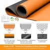 Yoga Mat Exercise Fitness Mat - High Density Non-Slip
