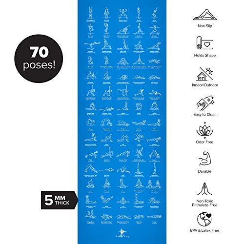 51PGIMODx0L NewMe Fitness Yoga Mat - Your Path to Zen π§ββοΈ