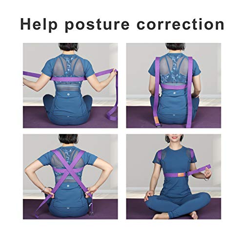 PROIRON Yoga Strap Adjustable D-Ring Buckle Yoga Belt