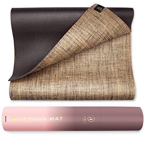 Extra Long Organic Yoga Mat with Carrying Strap