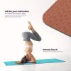 OmDashi Fitness Instructional yoga mat
