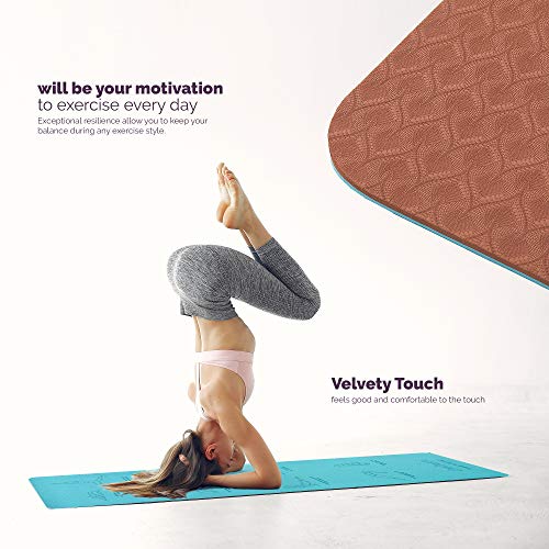 51PrWzuRYtL OmDashi Fitness Instructional yoga mat