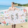 Ikfashoni Easter Beach Towel, Rabbit Microfiber