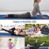 Mersuii Yoga Mat, Eco Friendly Non Slip Fitness Exercise Mat