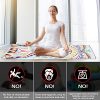 Hot Yoga Mat Towel Non Slip Triangle Corner