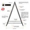 Aerial Yoga Model Height Adjustable Stable and Durable