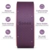 Ultimate Yoga Wheel for Back Pain Relief & Flexibility – 13 Inch with Thickened Cushion for Comfortable Stretching
