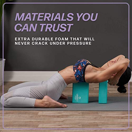 URBNFit Yoga Block - 1PC - Moisture Resistant High Density