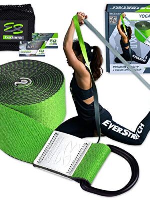 Yoga Strap for Stretching Premium Quality Pilates, Fitness and Physical Therapy