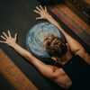 MV Joie Zafu Yoga Meditation Cushion filled