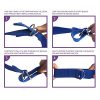 Yoga Exercise Adjustable Straps for Pilates Gym Workouts