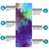 Yoga Mat Non Slip 2in1 Lightweight Optimal Cushioning